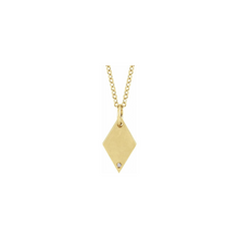 Load image into Gallery viewer, Rhombus Necklace