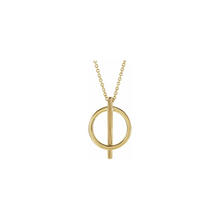 Load image into Gallery viewer, Negative Space Necklace
