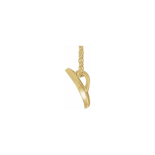 Load image into Gallery viewer, 14k Crescent Necklace
